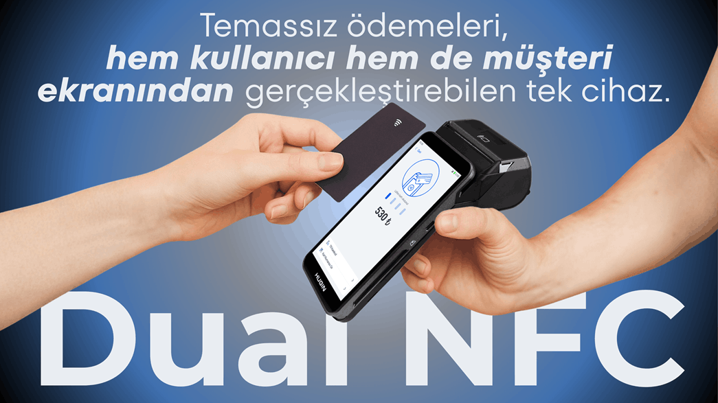 Hugin S1 Temassız Ödeme ve QR Kod İle Tahsilat